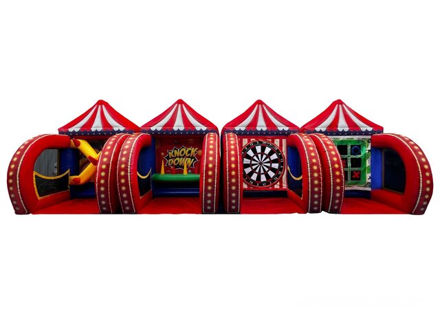 Knock Down carnival inflatable rental in Youngsville NC