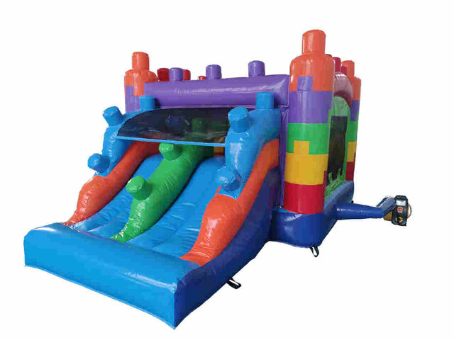 Toddler Mini Blocks inflatable rental in Garner NC