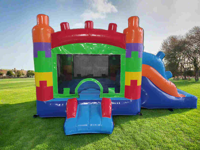 Toddler Mini Blocks combo with dual slide rental in Zebulon NC
