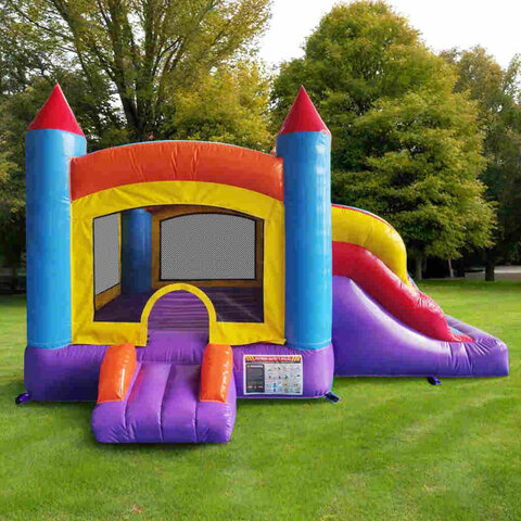 Mini Castle toddler combo bounce house rental in Fuquay-Varina NC