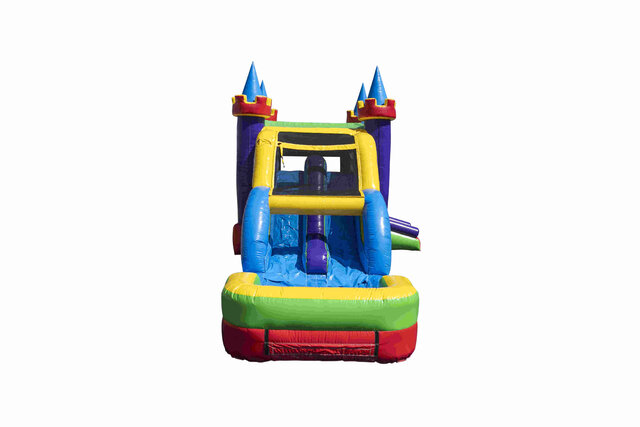 Rainbow Dual Lane Wet Combo party rental in Mooresville NC