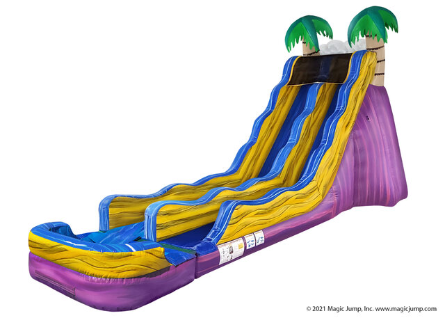 20ft Tropical Blast Wet Slide