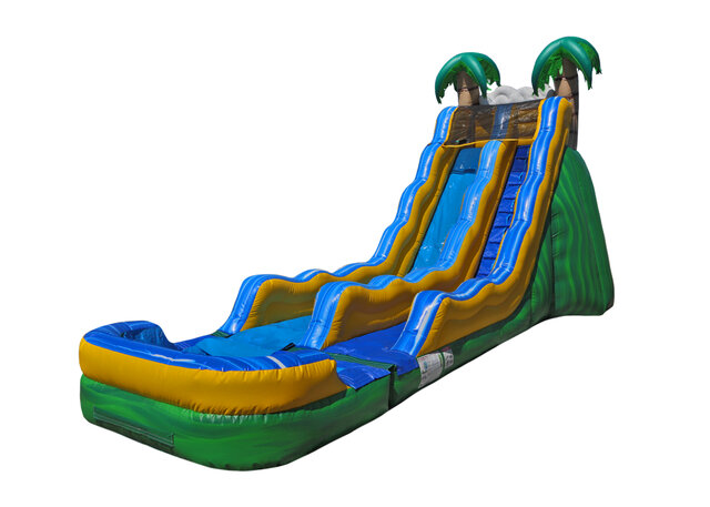 20ft Tropical Wave Wet Slide