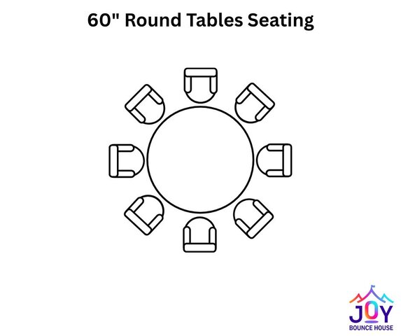 Round Table and 8 Chairs