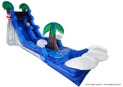 20ft Malibu Splash Dry Slide