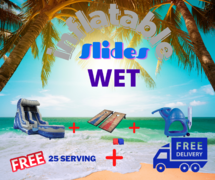 Wet Water Slide Package