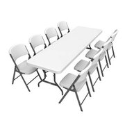1 Table & 8 Chairs