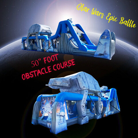 STAR WARS 50 Foot Obstacle Course Wet or Dry