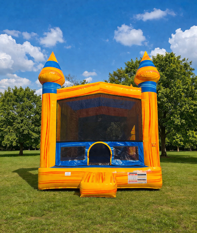 Volcano 13'x13' Bounce House Castle