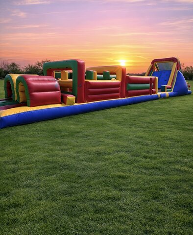 60Ft XL Rainbow Obstacle Challange