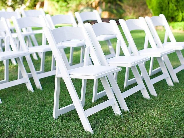 Fancy White Garden Chairs