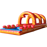 36ft Fire Marble Dual Lane Slip n Slide
