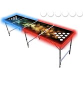 Disco Beer Pong Table 8Ft