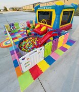 Rainbow Toddler Soft Play Rental 