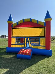 Castle Fun Bouncer 14x14 (Open Roof)