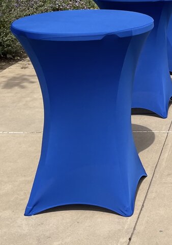 Royal Blue Cocktail-Belly Bar Tablecloth 