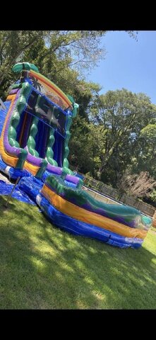 24' Dual Lane Waterslide
