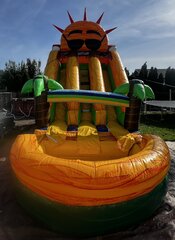 Orange Sun Double Slide
