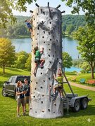 Mobile Rock Climbing Wall