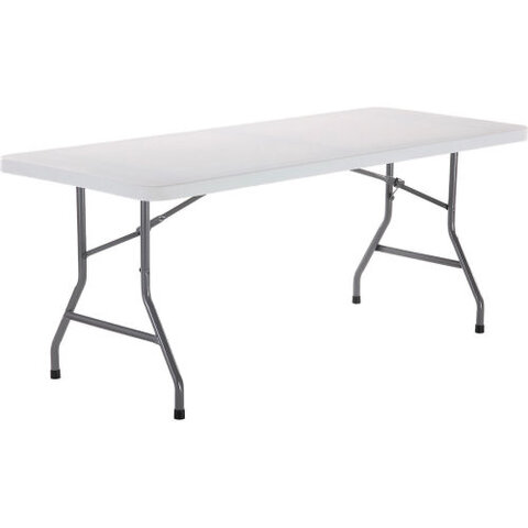 8' Banquet Tables (White Resin)