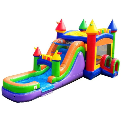 MEGA Rainbow II Bounce N Slide (Dry)