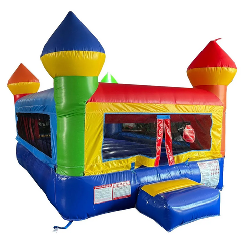 Indoor Rainbow Bounce House