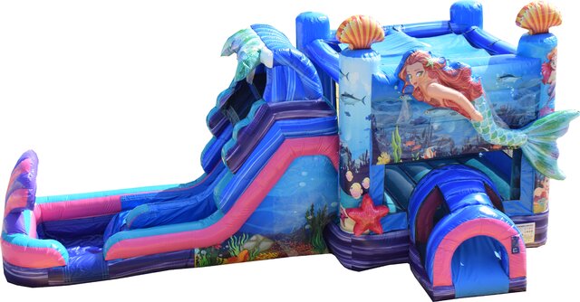 Mermaid Bounce N Slide (Dry)