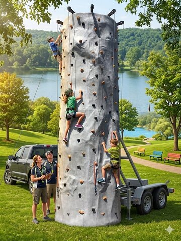 Mobile Rock Climbing Wall 