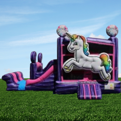 Magical Unicorn Bounce N Slide (Dry)