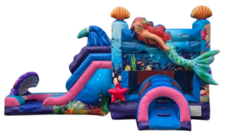 Mermaid Bounce N Slide (Wet)