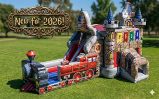 Spellbound! Steam School Bounce N Slide Combo (Dry)