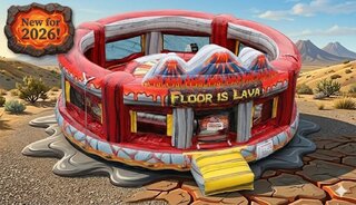 Floor Is Lava Joust Arena