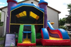 Wacky Castle 5-in-1 Bounce & Slide Combo