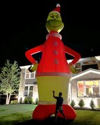 30 Ft. Huge Inflatable Christmas Holiday Grinch