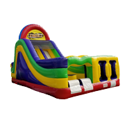 Combos (Bounce House with Slide) - Dowling Party Rentals-Newnan, GA