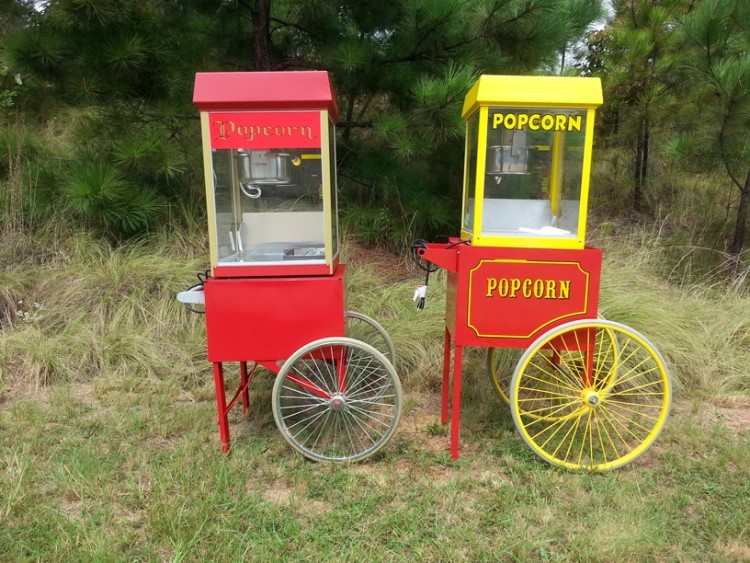 Popcorn maker on 2 wheel cart rentals Chicago IL  Where to rent popcorn  maker on 2 wheel cart in Skokie Illinois and Chicago IL