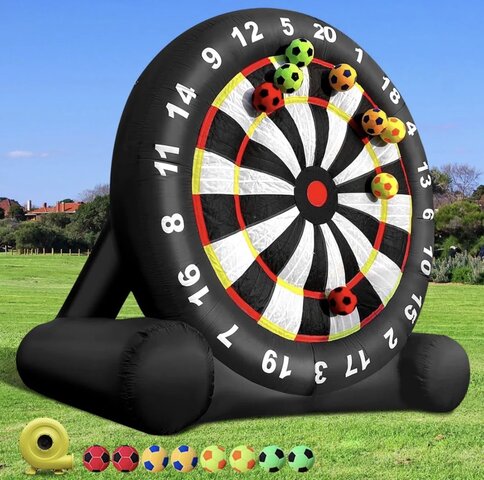 10ft Inflatable Soccer Darts
