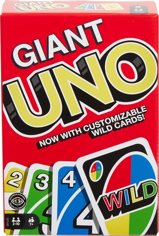 Giant Uno Cards