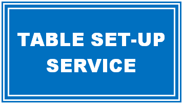 Table Set-Up Service