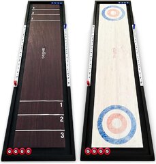 Shuffleboard and Curling 2-in-1 Tabletop Game