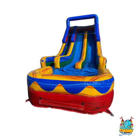 20ft Parachute Dual Lane Waterslide 