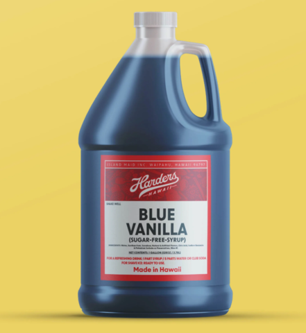 1 Gallon Blue Vanilla