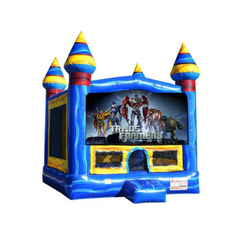 Transformers Gold & Blue Bouncer House 