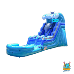 16ft Blue Wave Waterslide (New) was 419