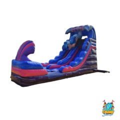 16ft Mermaid Waterslide W/ Splash Pad
(Hot Online Special Normally 419)
