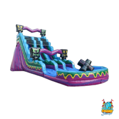 22ft Gaming Level Up Dual lane Slide 