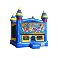 Baby Shark Bouncer Gold & Blue 