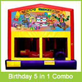 Happy Birthday 5 in 1 banner Combo 