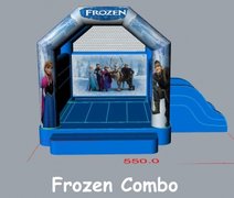 Frozen castle and side slide