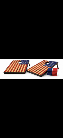 Stars and Stripes Cornhole